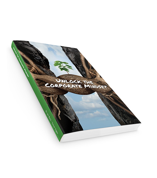 Unlock The Corporate Mindset Book Cover 3D